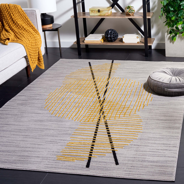 Safavieh Odyssey Ody830G Grey/Gold Rug.