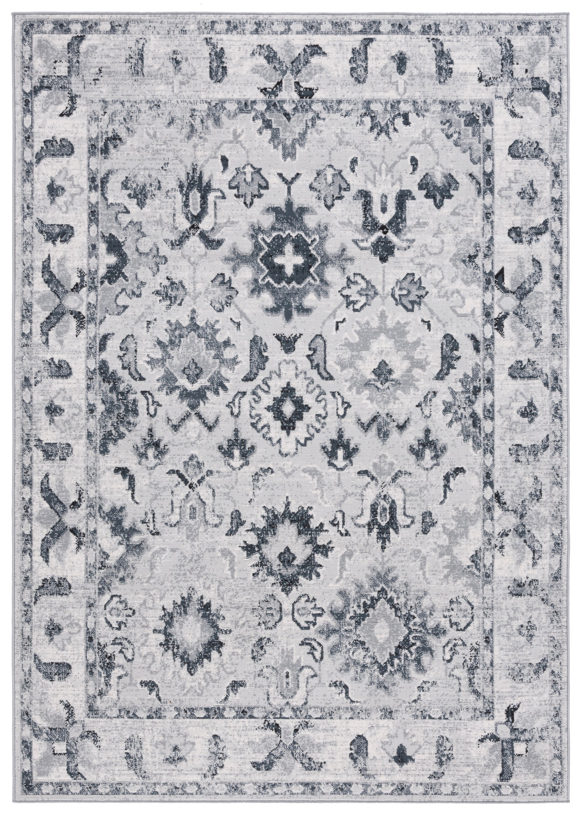 Safavieh Odyssey Ody850F Grey/Black Area Rug