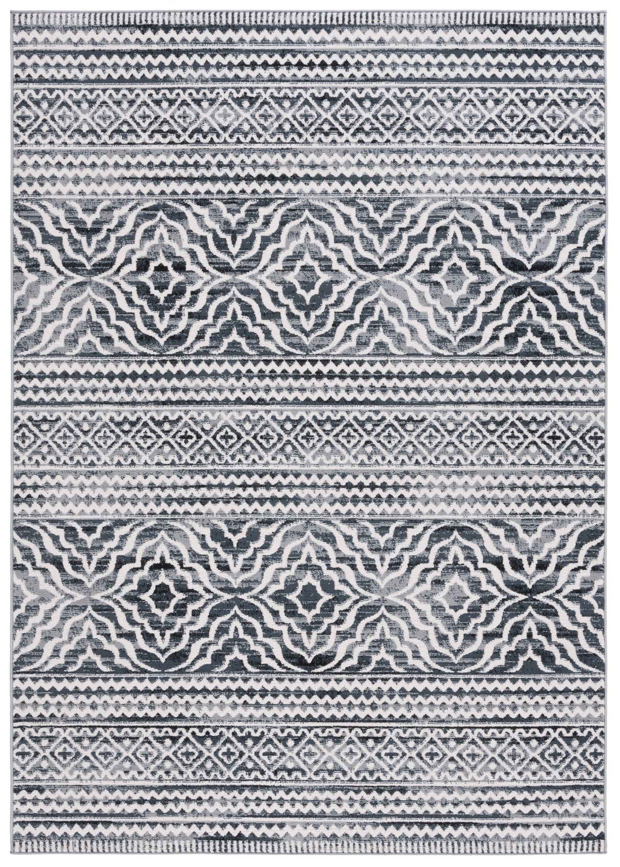Safavieh Odyssey Ody852Z Black/Ivory Rug.