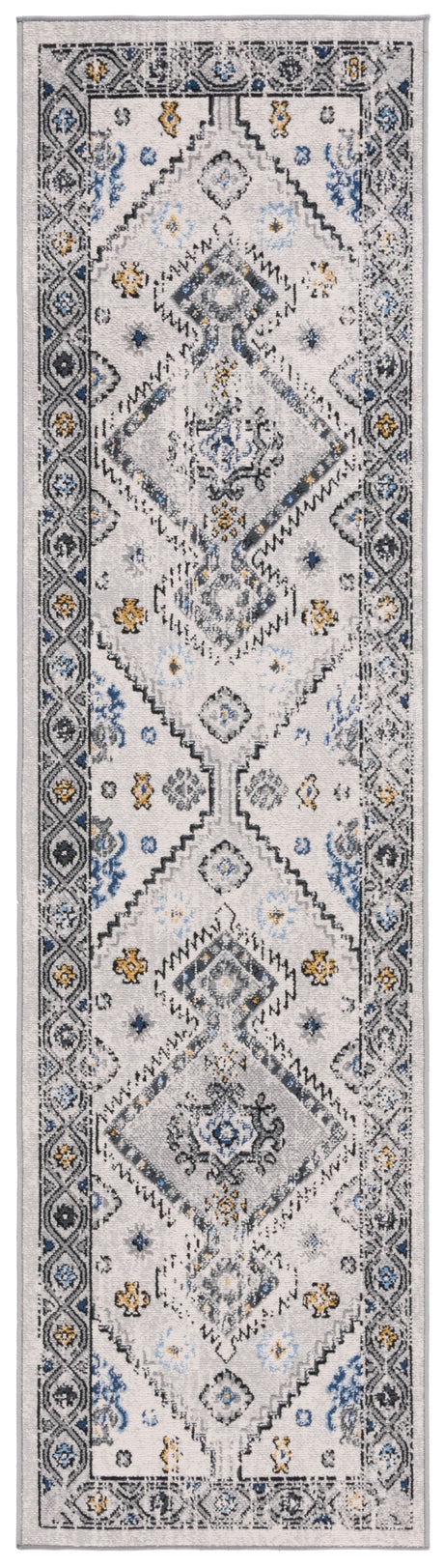 Safavieh Odyssey Ody858F Grey/Blue Gold Rug.