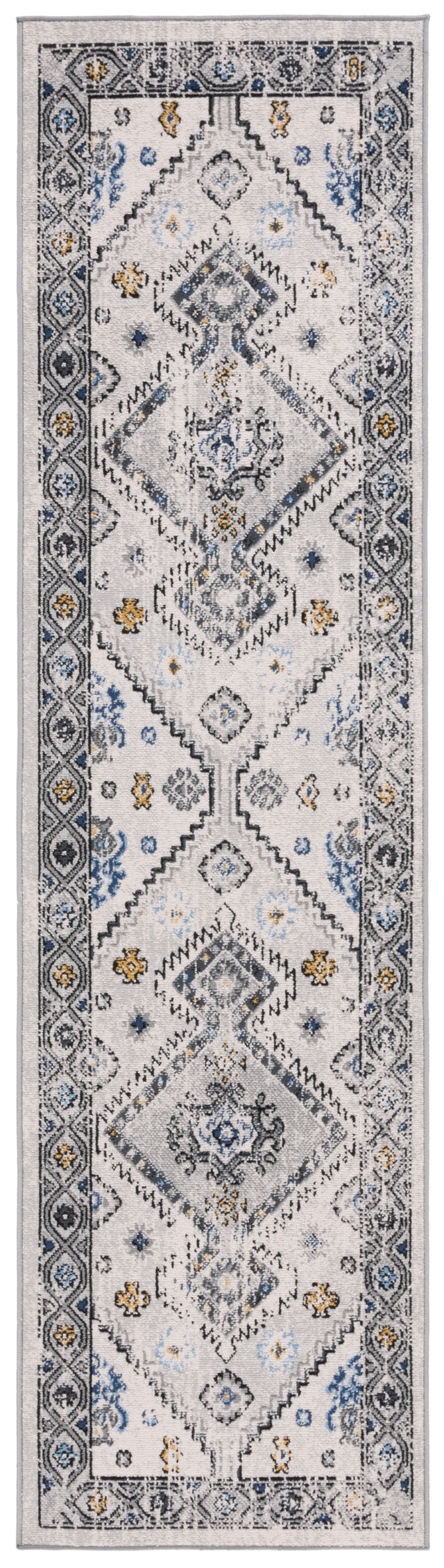 Safavieh Odyssey Ody858F Grey/Blue Gold Rug.