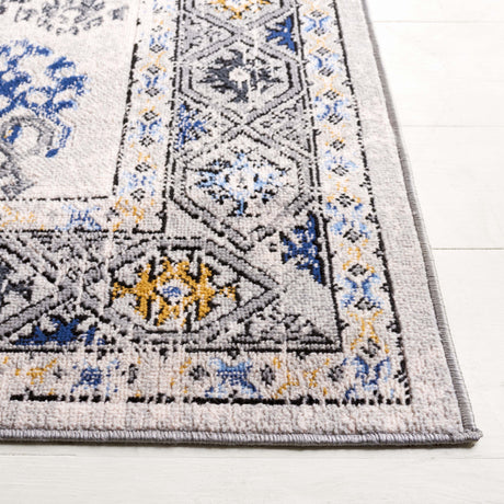 Safavieh Odyssey Ody858F Grey/Blue Gold Rug.