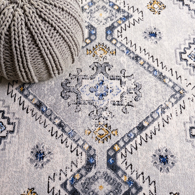 Safavieh Odyssey Ody858F Grey/Blue Gold Rug.