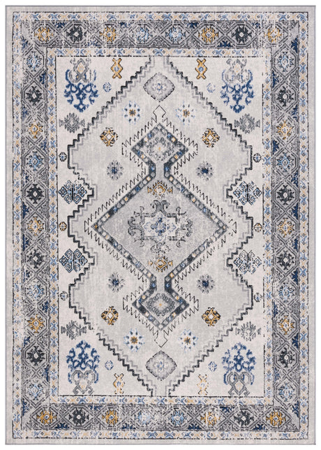 Safavieh Odyssey Ody858F Grey/Blue Gold Rug.