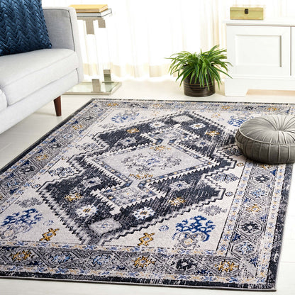 Safavieh Odyssey Ody858G Dark Grey/Blue Gold Area Rug