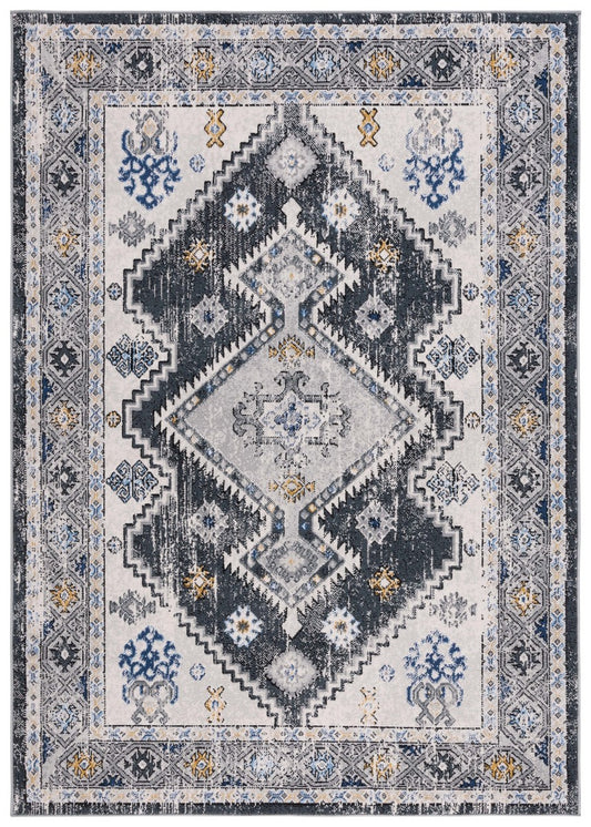 Safavieh Odyssey Ody858G Dark Grey/Blue Gold Area Rug