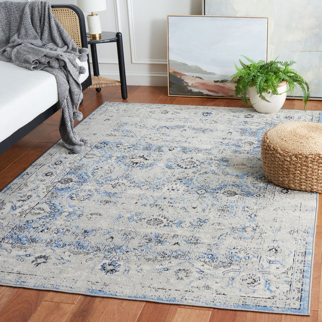 Safavieh Odyssey Ody862G Grey/Light Blue Rug.