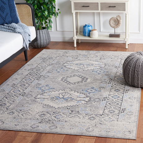 Safavieh Odyssey Ody864G Grey/Light Blue Rug.