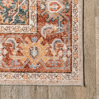 Nuloom Trixie Traditional Hjau57A Rust Area Rug