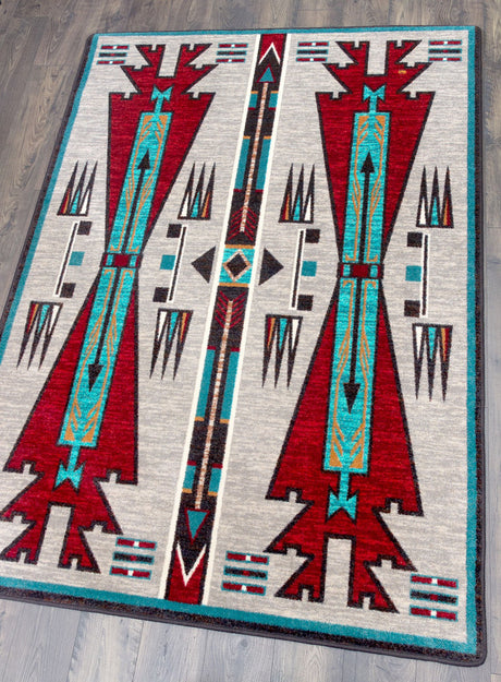 American Dakota Horse Thieves OKA Electric Rug