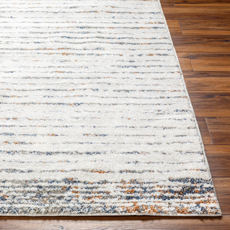 Surya Osaka Okk-2300 Off-White, Light Silver, Metallic - Silver, Sage Rug.