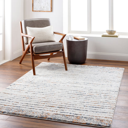 Surya Osaka Okk-2300 Off-White, Light Silver, Metallic - Silver, Sage Area Rug