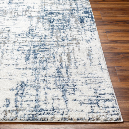 Surya Osaka Okk-2301 Off-White, Light Silver, Metallic - Silver, Slate, Silver Area Rug