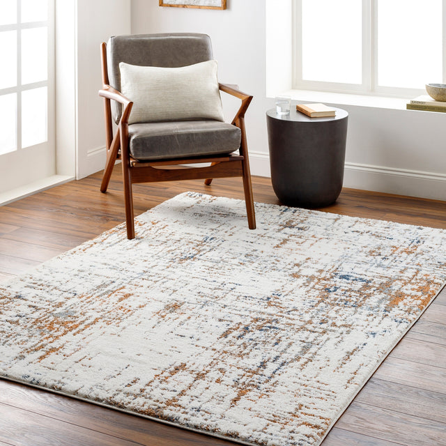 Surya Osaka Okk-2302 Off-White, Light Silver, Pale Slate, Metallic - Silver, Sage, Nickel Rug.