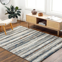 Surya Osaka Okk-2311 Grey, Light Grey, Dark Grey, Ash, Eggplant, Metallic - Silver, Sage Area Rug