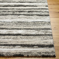 Surya Osaka Okk-2312 Pale Slate, Light Silver, Metallic - Silver, Sage, Lunar Green, Black Area Rug