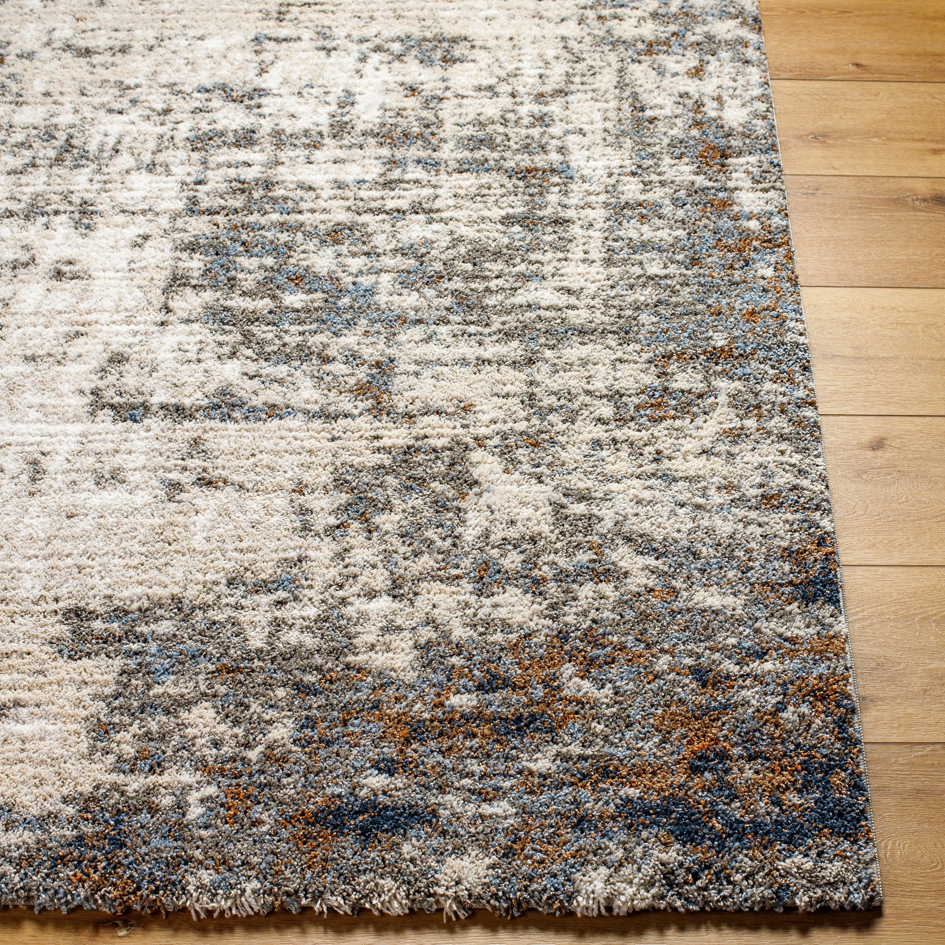 Surya Osaka Okk-2313 Sterling Grey, Ash, Light Silver, Light Grey, Sage, Nickel Area Rug