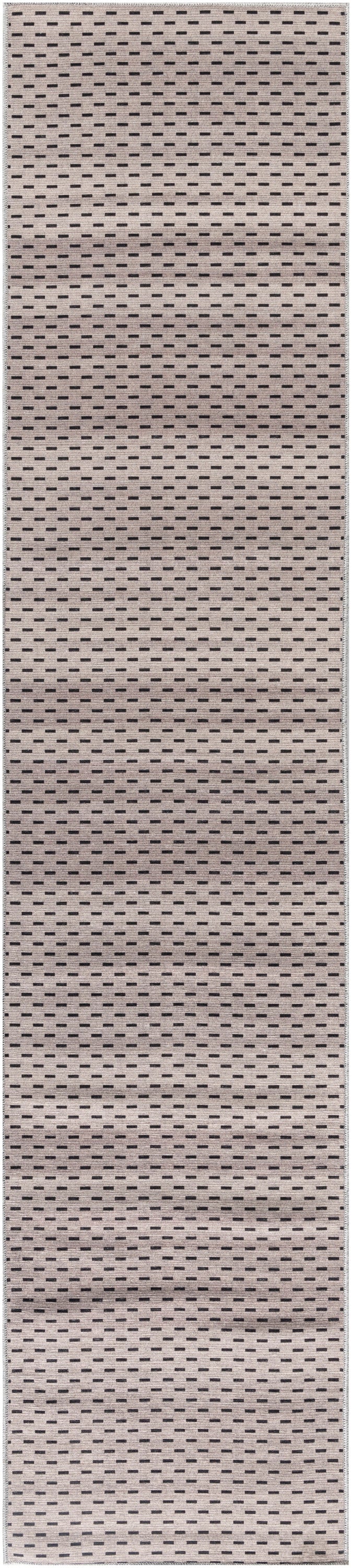 Nourison Nourison Washables Nwb12 Cream Black Area Rug