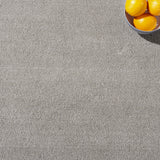 Safavieh Outdoor Micro-Loop Omp101F Grey Rug.