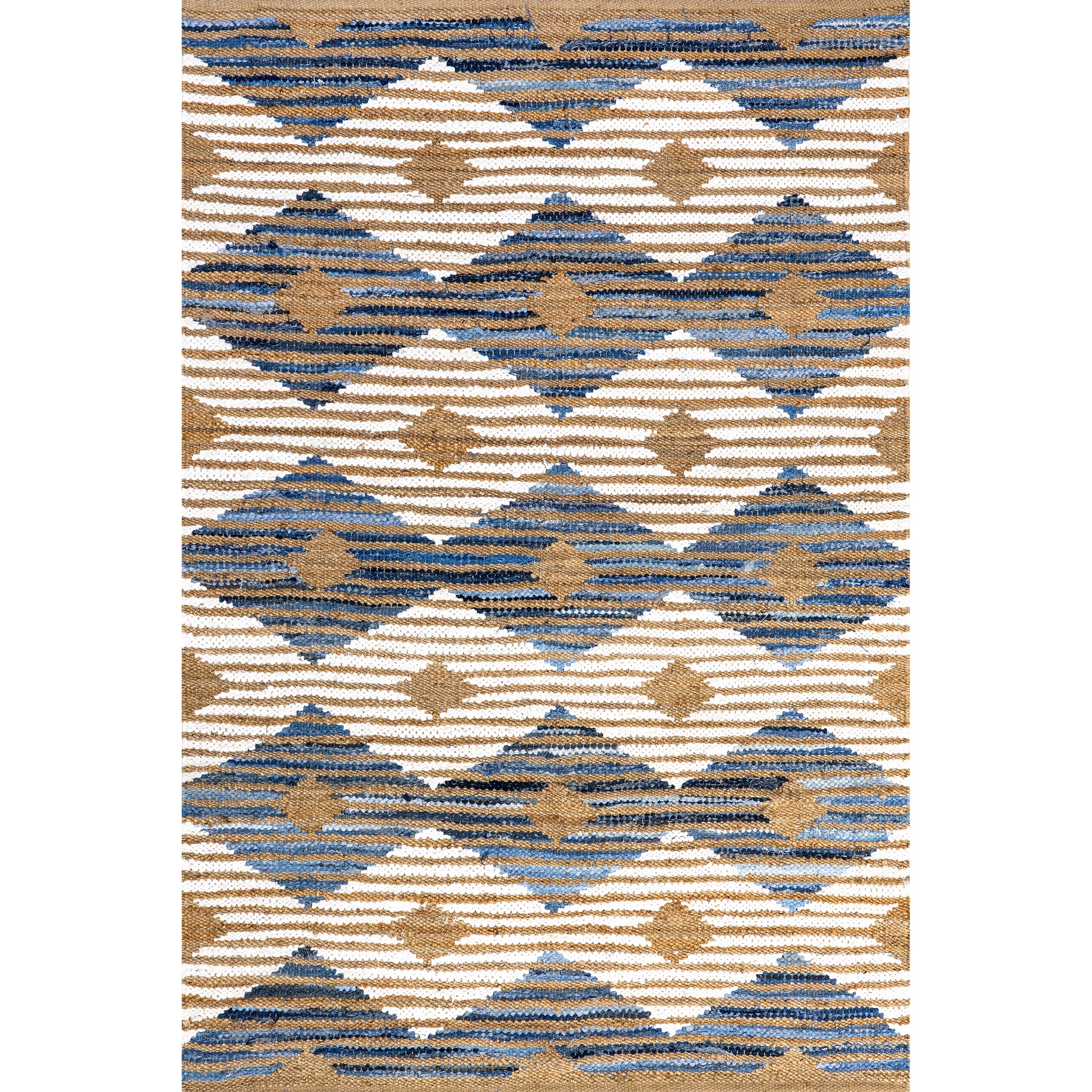 Nuloom Marla Denim And Asdr02A Off White Area Rug