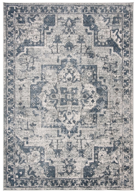 Safavieh Oregon Ore883N Navy/Ivory Rug.