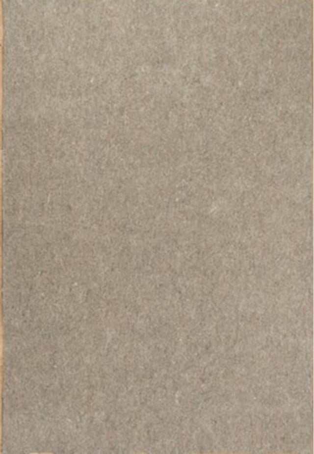 Light grey textured rug pad surface, close-up