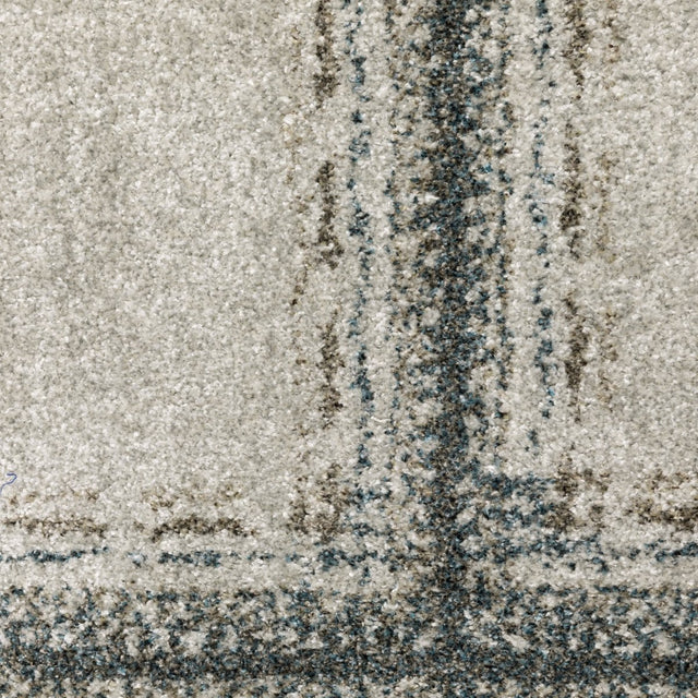 Oriental Weavers Alton 092E9 Beige/ Blue Rug.