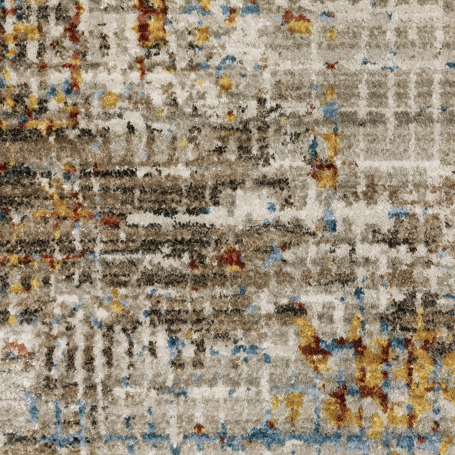 Oriental Weavers Bauer 005E2 Beige/ Multi Rug.