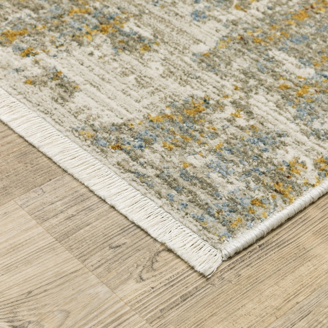 Oriental Weavers Bauer 1340W Beige/ Multi Rug.