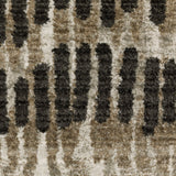 Oriental Weavers Bauer 8120D Beige/ Charcoal Rug.