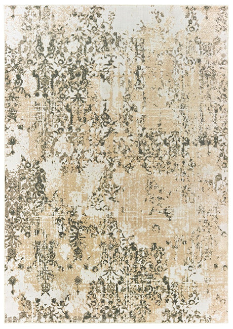 Oriental Weavers Bowen 2067W Grey/ Gold Rug.