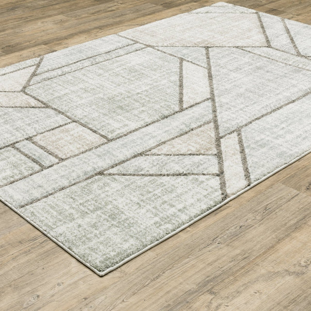 Oriental Weavers Cambria 5569B Grey/ Beige Rug.