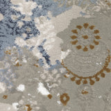 Oriental Weavers Easton 3313Q Beige/ Blue Rug.