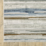 Oriental Weavers Easton 4514E Beige/ Blue Rug.