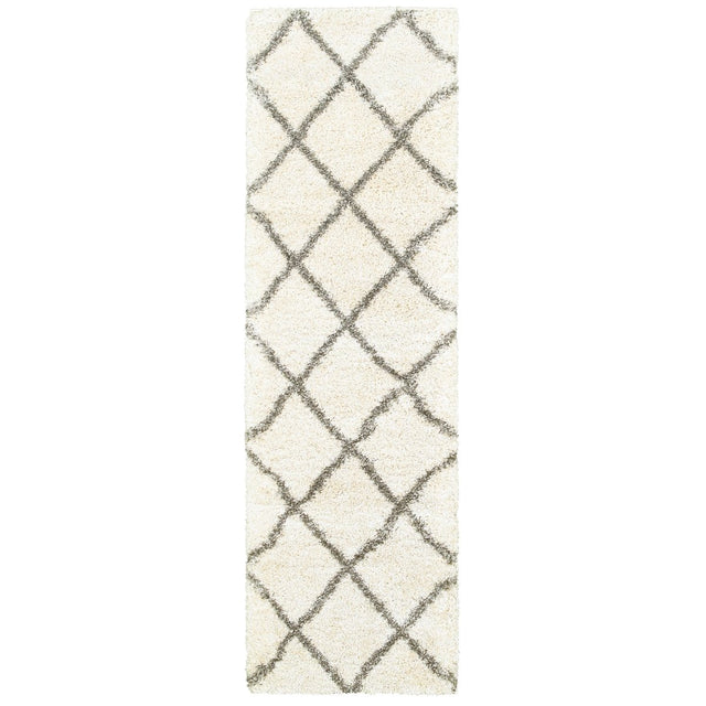 Oriental Weavers Henderson 090W9 Ivory/ Grey Rug.