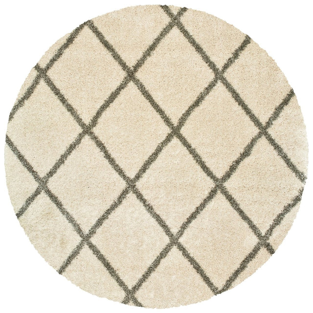 Oriental Weavers Henderson 090W9 Ivory/ Grey Rug.