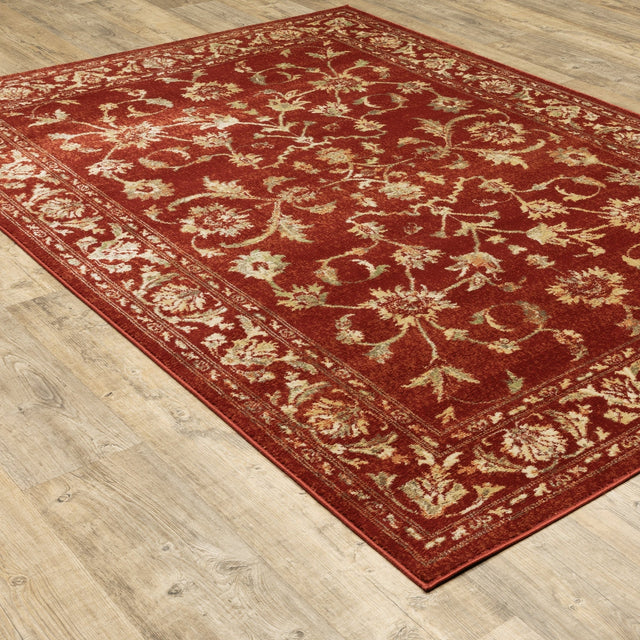 Oriental Weavers Juliette 1331S Red/ Gold Rug - Oriental Weavers Sphinx - j10331s055230st