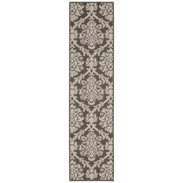 Oriental Weavers Latitude 8020K Grey/ Charcoal Rug.