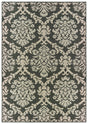 Oriental Weavers Latitude 8020K Grey/ Charcoal Rug.