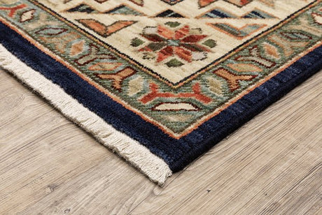 Oriental Weavers Lilihan 532B6 Navy/ Multi Rug.