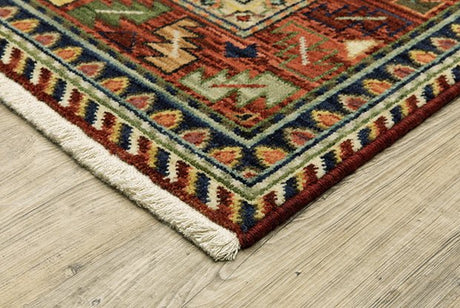 Oriental Weavers Lilihan 8022R Red/ Multi Rug.