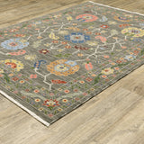 Oriental Weavers Lucca 5506K Grey/ Multi Rug.