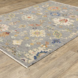 Oriental Weavers Lucca 5507E Grey/ Multi Rug.