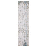 Oriental Weavers Machine Washable Malibu Mal06 Ivory/ Blue Rug.