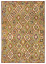 Oriental Weavers Machine Washable Malibu Mal07 Gold/ Multi Rug.
