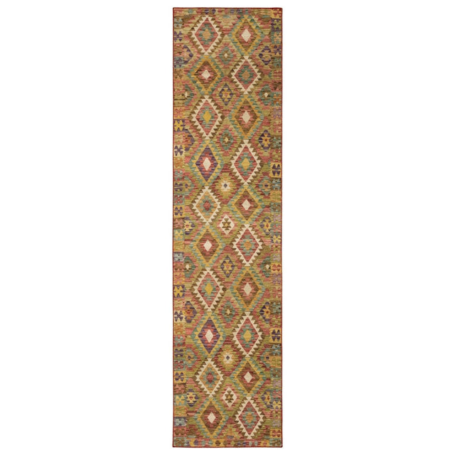 Oriental Weavers Machine Washable Malibu Mal07 Gold/ Multi Rug.