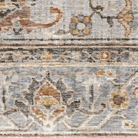 Oriental Weavers Maharaja 1803X Charcoal/ Blue Rug.