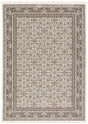 Oriental Weavers Maharaja 2061N Ivory/ Charcoal Rug.