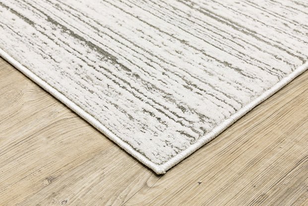 Oriental Weavers Montecito 4154W White/ Grey Rug.