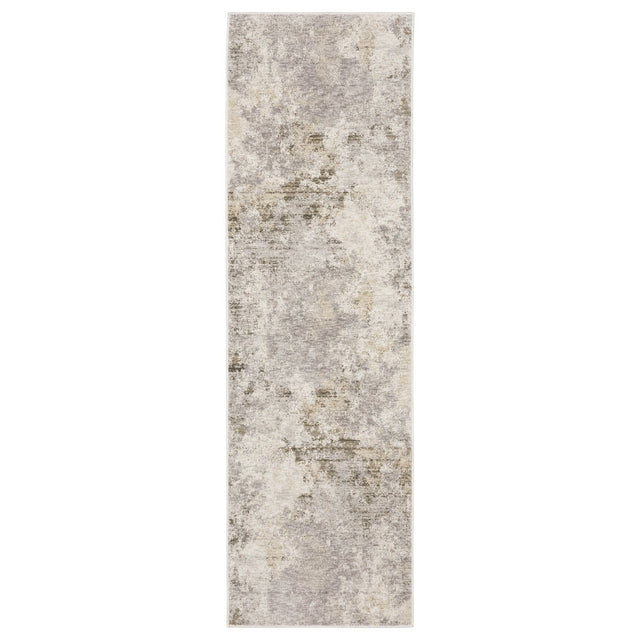 Oriental Weavers Nebulous 050J9 Ivory/ Beige Rug.